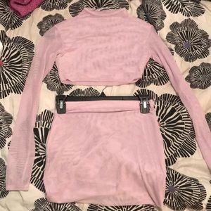 Mesh fashion nova set.